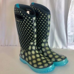 Bogs Hi Daisy Rain Boots 7